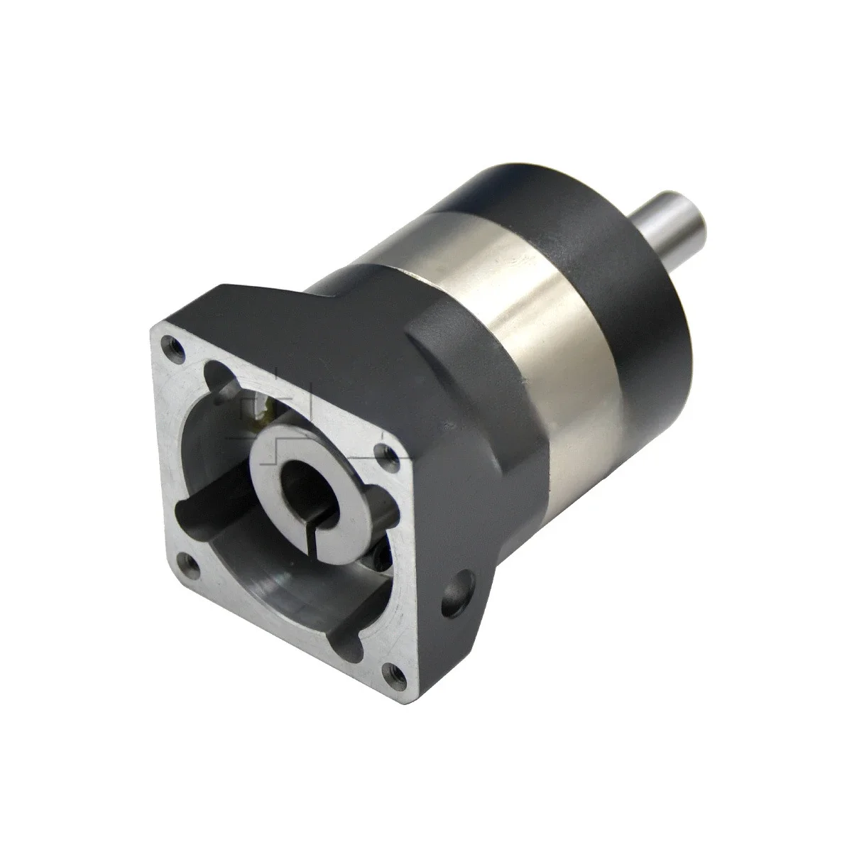 Coaxial low heat and low noise straight gear planetary reducer