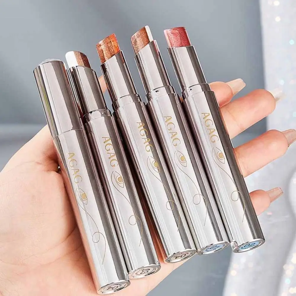 

Body Glitter Highlighter 3 Colors Cream Eye-shadow Eye Shimmer Glitter Eye-Shadow Stick Long-Lasting Eye Makeup Tools Newbie