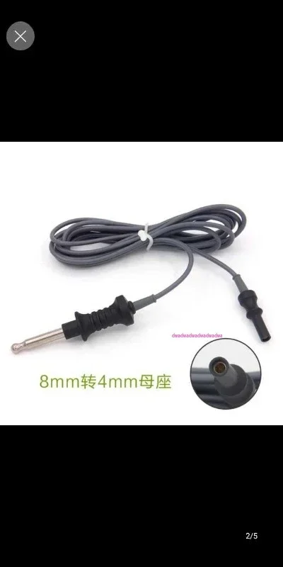 Electric knife host connection wire A cable single pole line endoscopic electrocautery coil sleeve wire