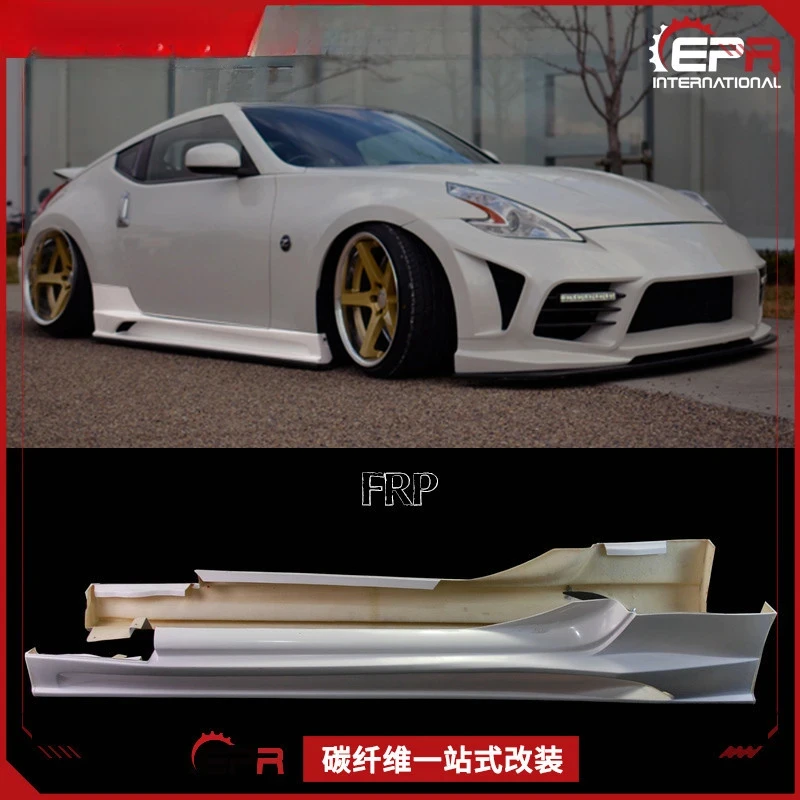 

Для 370Z Z34 WEBER Demon комплект боковых юбок из полимерного волокна