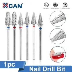 XCAN Tungsten Carbide Nail Drill Bit 1pc Machine Nail Cutter File Manicure Carbide Dental Burs