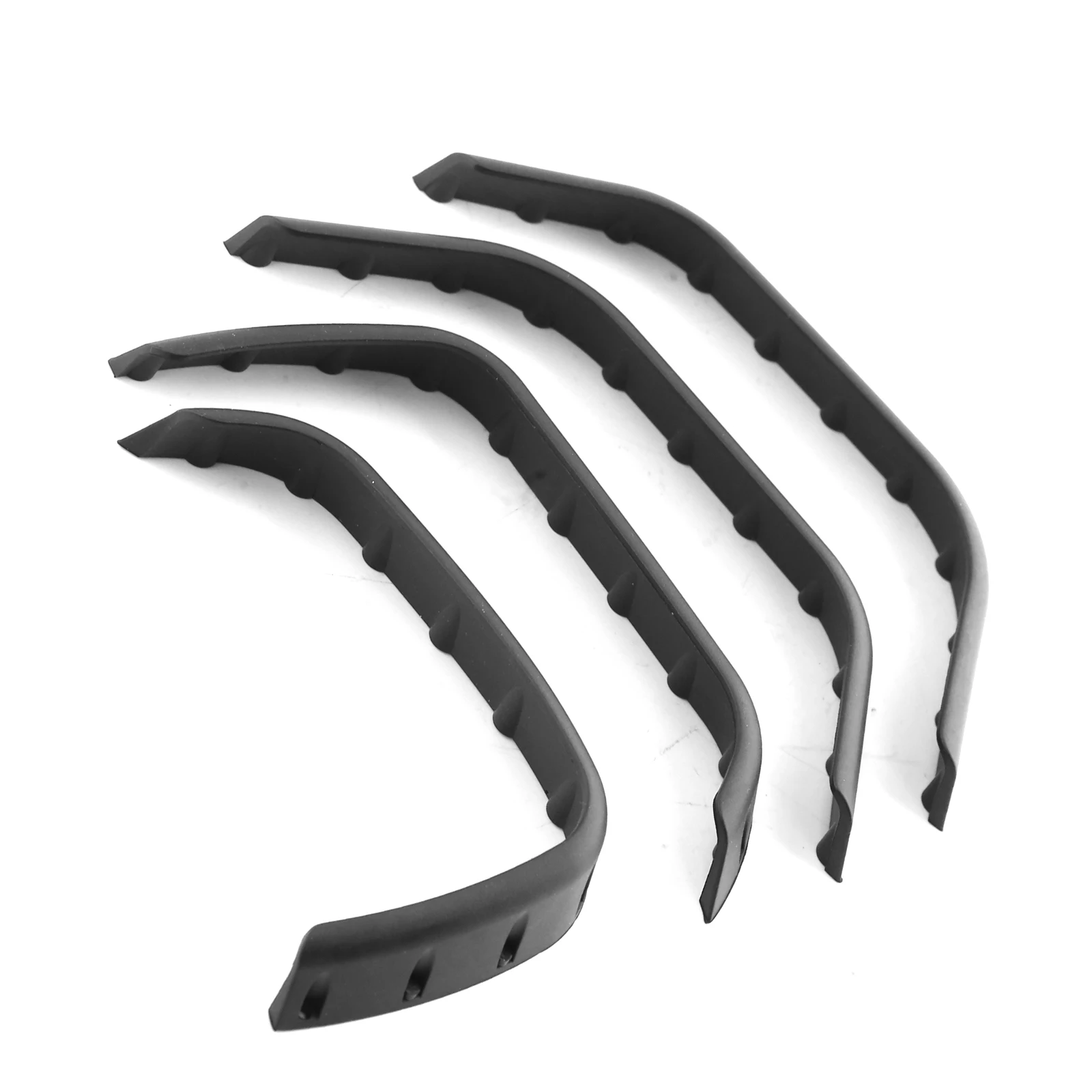 Corpo de plástico escudo roda sobrancelha fender flares guarda lateral 8017 para trx4 defender 1/10 rc rastreador carro atualizações peças