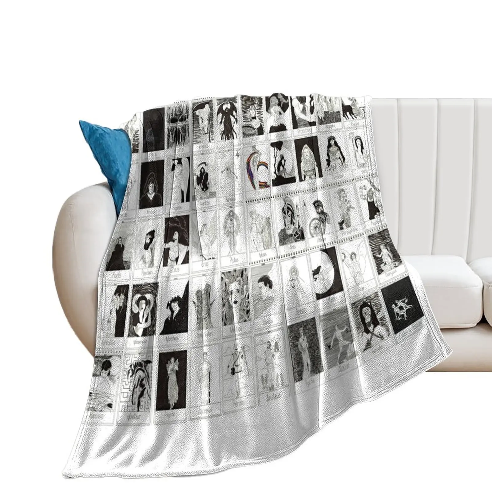 

Greek Gods Throw Blanket bed plaid Summer Soft Beds Blankets