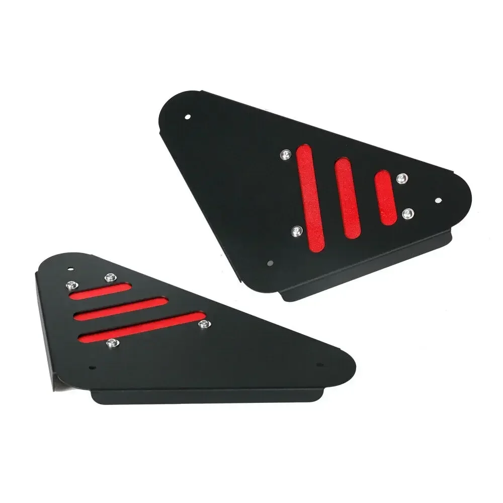 

For HONDA GROM 2021-2025 JC92 All Models 3mm 6061 Aluminum Left & Right Side Mount Bracket Laser Cut CNC Bent Anodized