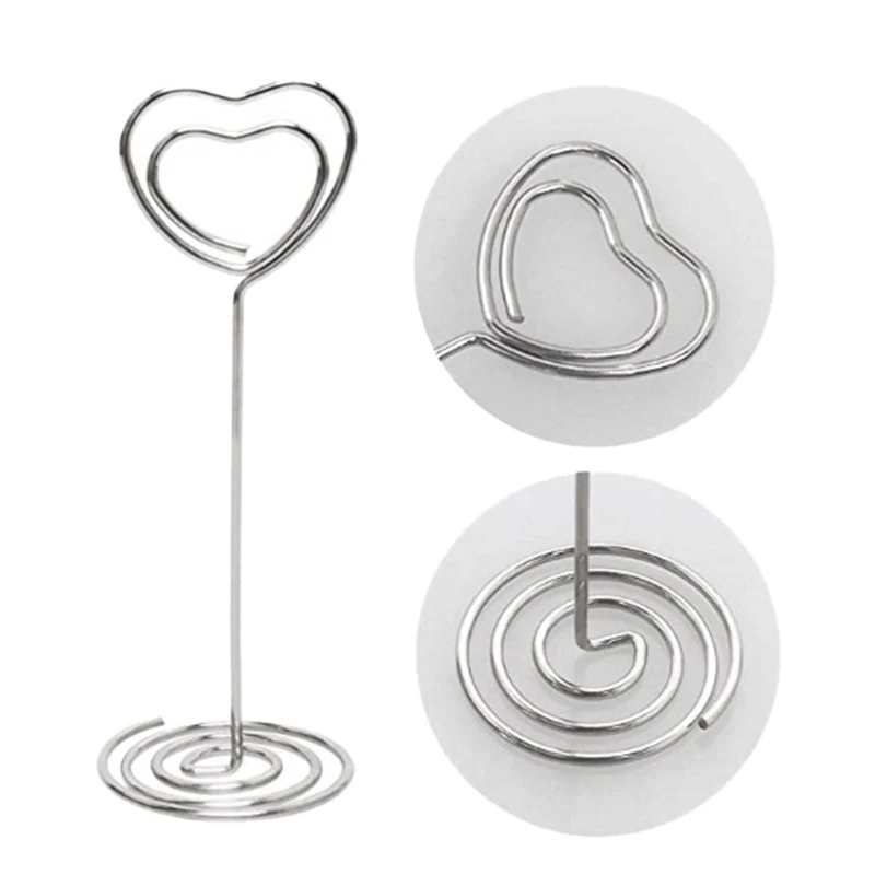 TTKK pemegang kartu 3.5 inci, Set 20 tempat kartu meja pemegang kartu pernikahan