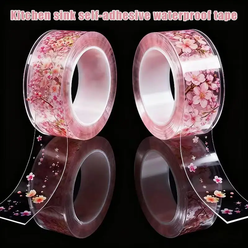 Waterproof Tape Transparent for Sink and Bathtub  Sealing Mold Resistant Adhesive for Kitchen Bathroom