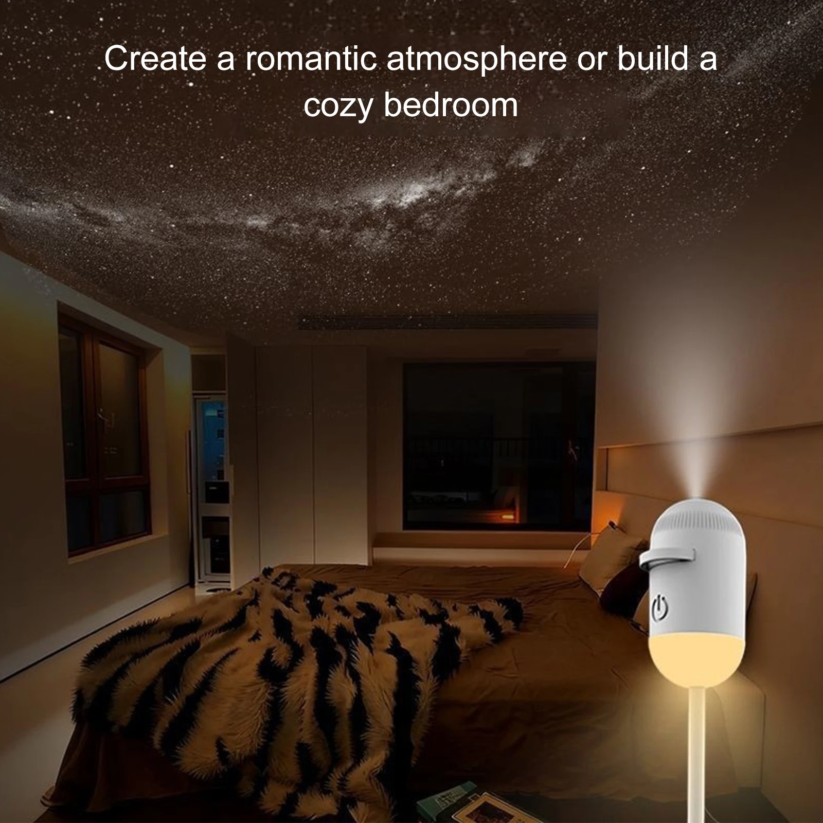 USB Ceiling Starry Sky Projector Light Newest Mini Atmosphere Night Light for Car Home Atmosphere Lighting Room Decor Wall Gift