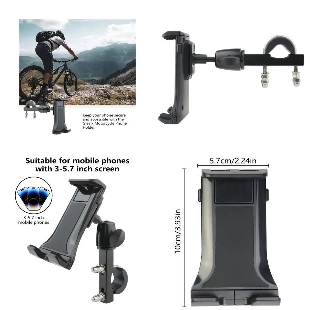 

Y1UB модернизирует крепление для телефона на мотоцикле, удобный держатель для телефона, подставка для телефона из АБС-пластика,