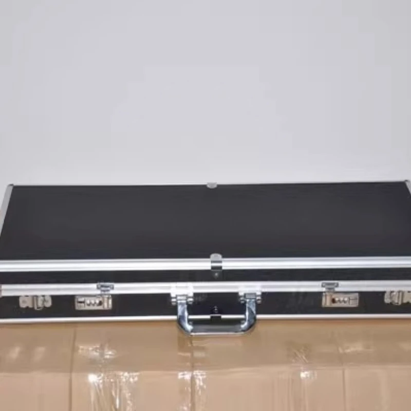 Aluminum alloy violin case (double piano case), British handle, shoulder strap