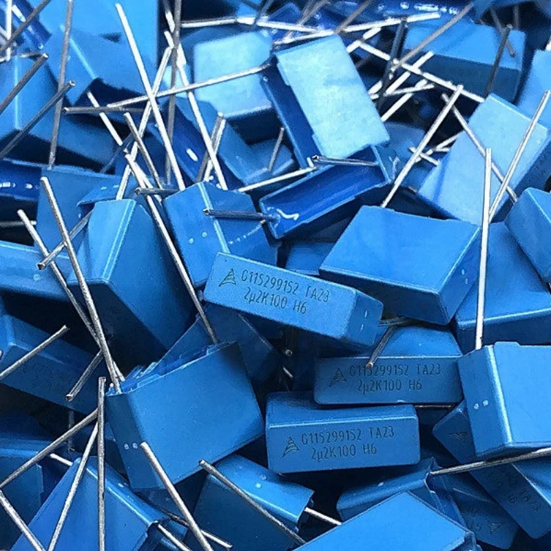10-piece pack 100V 225 film capacitors 2U2 2.2UF 63V, specially for audio enthusiasts, brand new and genuine