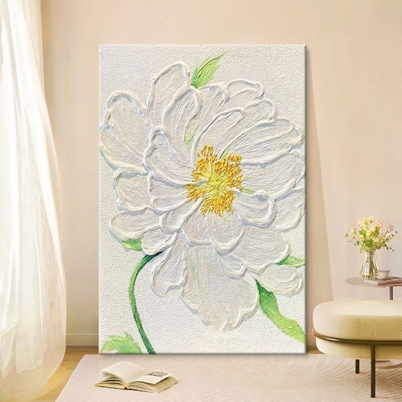 

A-0388 Home decor gift, modern floral art.
