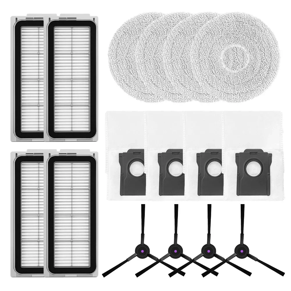 kit-de-repuesto-de-10-piezas-para-cecotec-conga-x50-x-treme-robot-vacuum-con-filtros-panos-de-limpieza-bolsas-para-polvo-y-cepillos-laterales