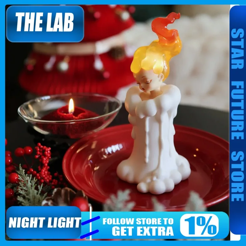 

Новый микро ночник THE LAB, красивый дыхательный светильник для спальни, атмосферный светильник для изголовья кровати, подарок на день Святого Валентина, камера