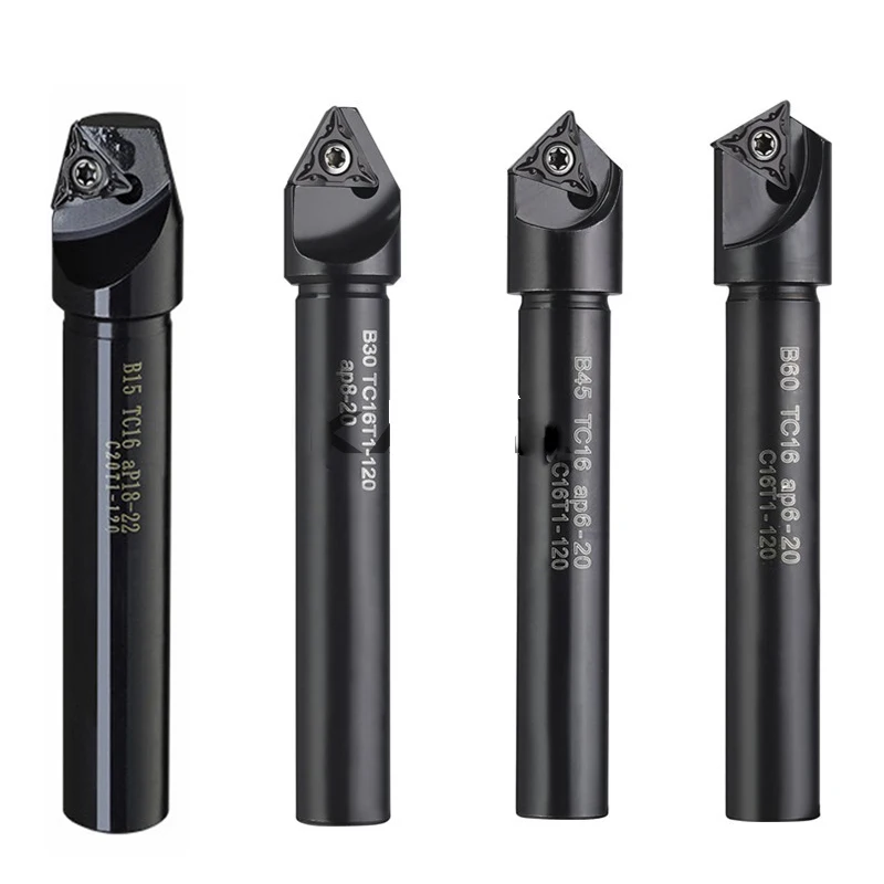 

B15/20/30/45/60/75 CNC Discarded Chamfering Tool Countersink Bar Indexable Chamfering Cutter Holder TC AP C20-20 C16-16