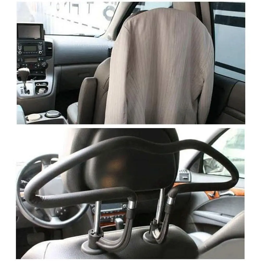 450*250mm Universeller Weicher Auto-Kleiderbügel für die Rücksitz-Kopfstütze, Kleiderbügel für Jacken und Anzüge, Halterung für Auto-Zubehör – Detail 9