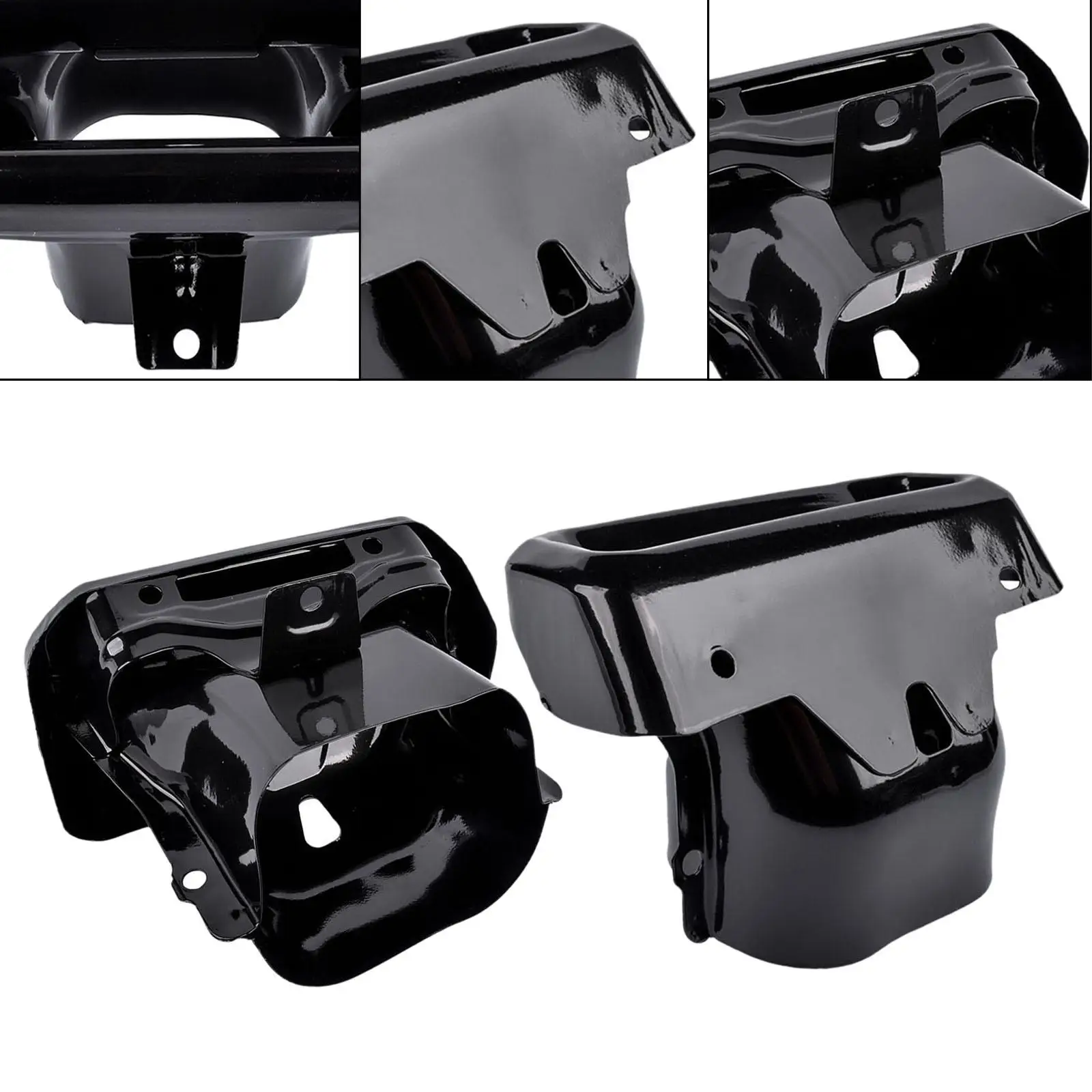 2 Pieces Exhaust Bezels Compatible Replace Professionally 84434641 Easy Installation 84667764 Exhaust Tip Bezel for