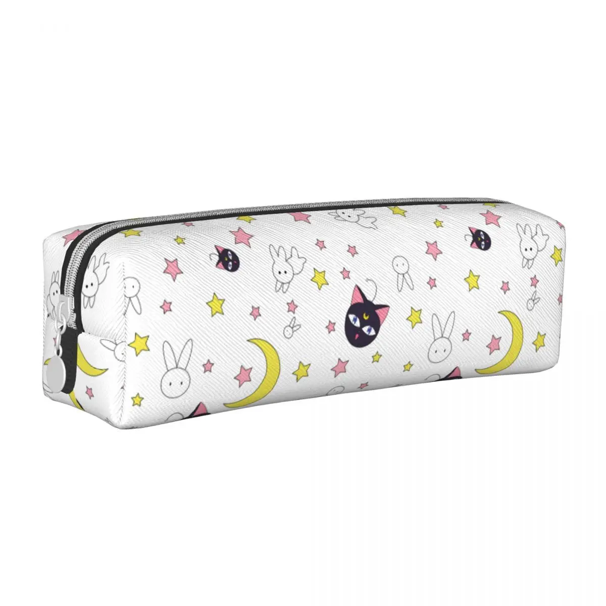 

Пенал на молнии с изображением кролика и Луны для девочек