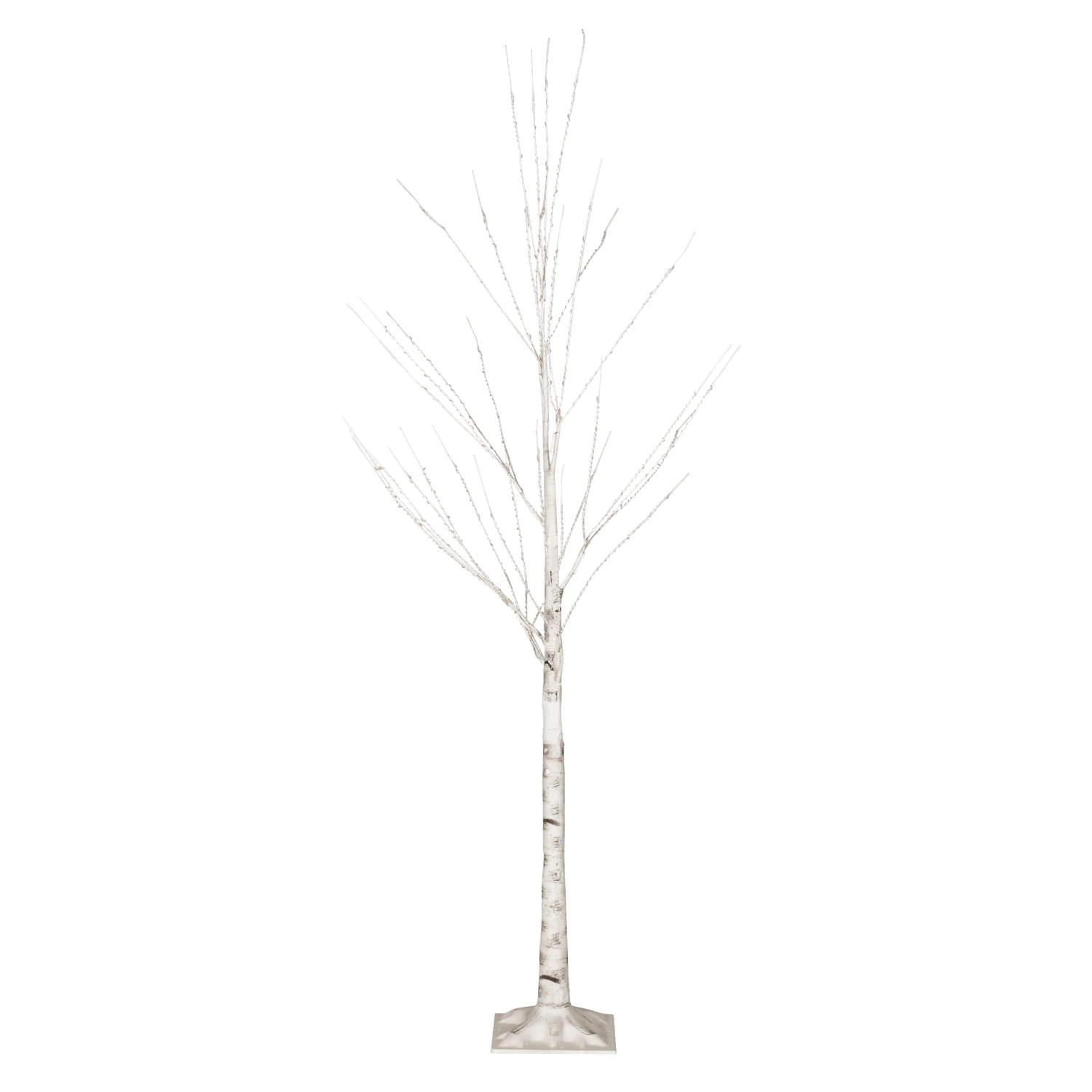 5FT Birch Tree 200LED,Warm White Copper Wire Birch Tree Light,22Cm*22Cm Base,Ip44 30V 6W