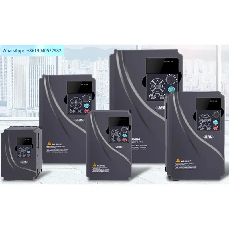Inverter single-phase motor 220V motor 0.4/0.75/1.5/2.2/3KW/5.5 fan water pump speed controller