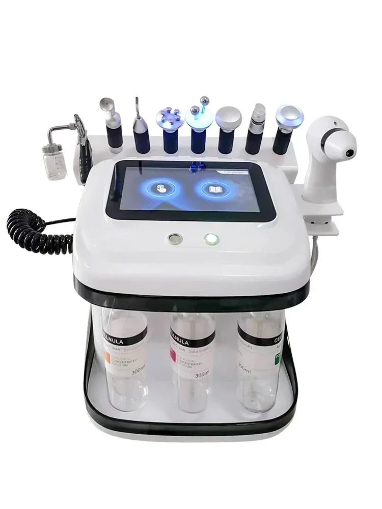 New Arrival! Small Bubble Hydro Aqua Peel Hydra Beauty Facial Machine 9 in 1 Microdermabrasion Water Aqua Peeling