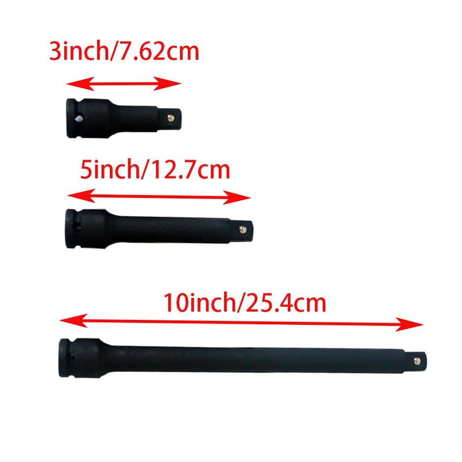 Imagem -02 - Macworktool-drive Impact Socket Extension Bar Grupo Ferramenta Manual Auto Repair Tools Cr-v Aço 10 Pcs