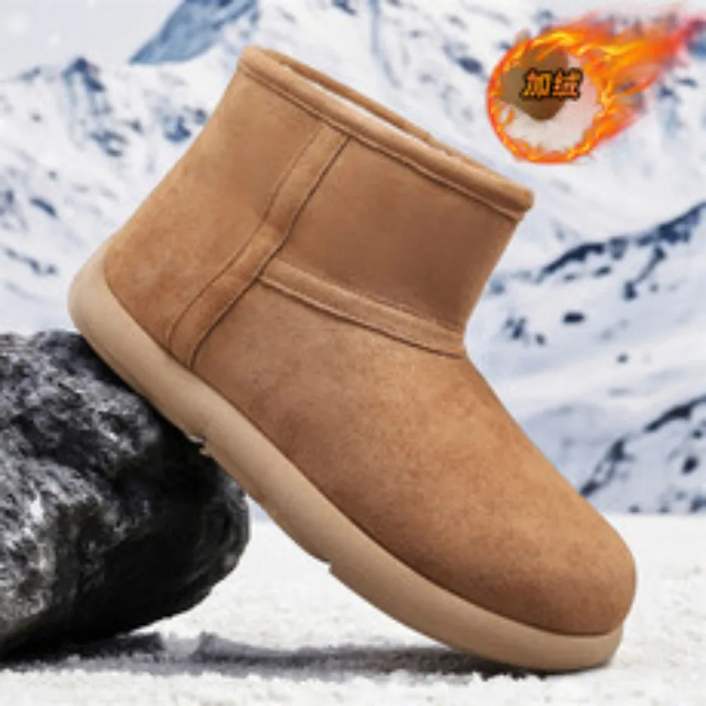 

Memory Foam Ankle Boot Trending Shoes For Women Waterproof Women Snow Boots Female Snow Boots Suede Winter Warm Boots