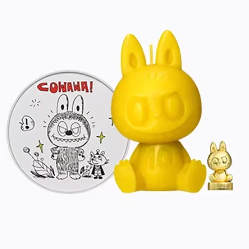 

POP MART THE MONSTERS: Ароматические свечи и фигурки к 10-летию, украшения для дома, настольные модели, куклы, подарок для девочек