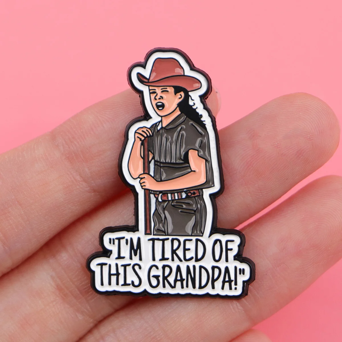 Cartoon Enamel Pin 