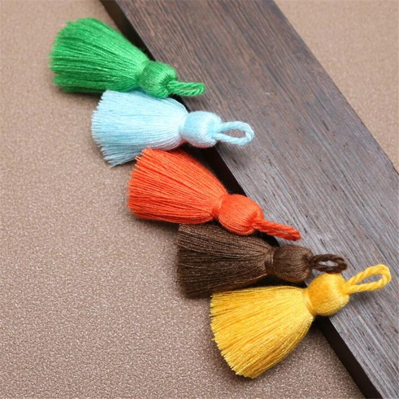 

50pcs/lot new fashion fat cotton tassel for diy garment luggage jewelry making pendant fluffy thick fringe cap accessories