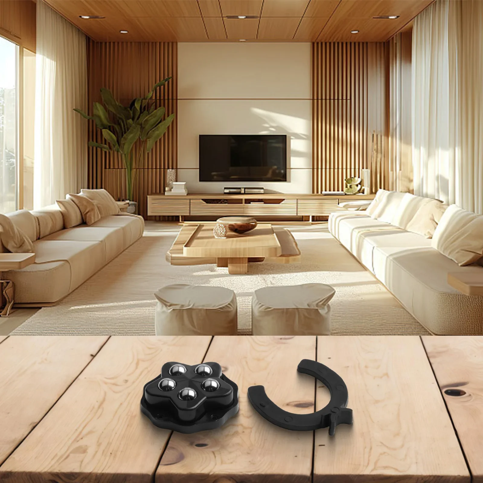 Voor Keukenapparatuur Bewegende Wielen Meubelwielen Thuis Keuken Moeiteloze Mobiliteit 75-150Kg Draagvermogen