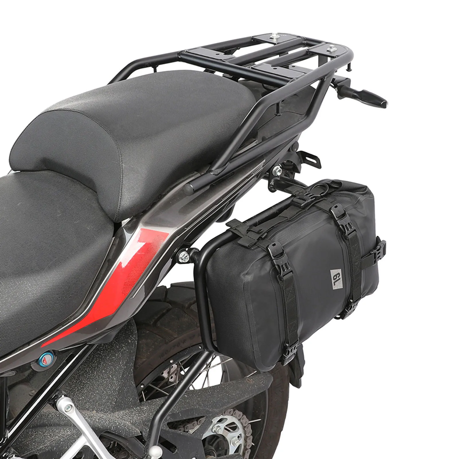 

Motorcycle Bumpers Bag Waterproof Tail Bag Large Capacity Rear Seat Side Frame Bag Universal Backpack Motorcycles Accessories