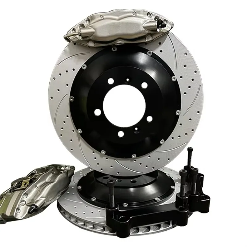 Modified Car Brake Calipers Kit 6 Pot and 4 Pot with Brake Disc