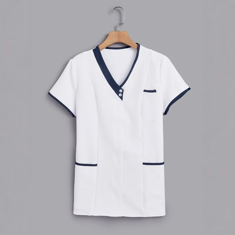 

Christmas Edition Nursing Uniform Hotel Sanitation Workwear Suit 2025 New European and American Style