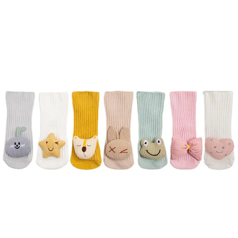 Baby Girls Socks Winter New Cartoon In Tube Baby Socks Dispensing Non-slip Baby Socks Children Socks