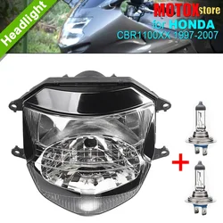 Fit for HONDA CBR 1100 XX Headlight  Front Part Headlamp CBR1100XX Super Blackbird Head Light Lamp 1997 - 2007 Motorcycle