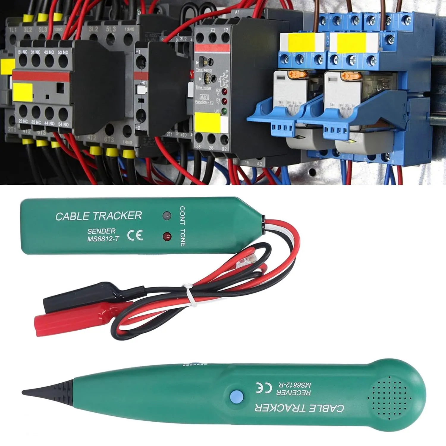 MS6812 Cable Tracker Tester Professional Line LAN detector UTP STP Telephone Wire Tracer Breakpoint location Diagnose Tone