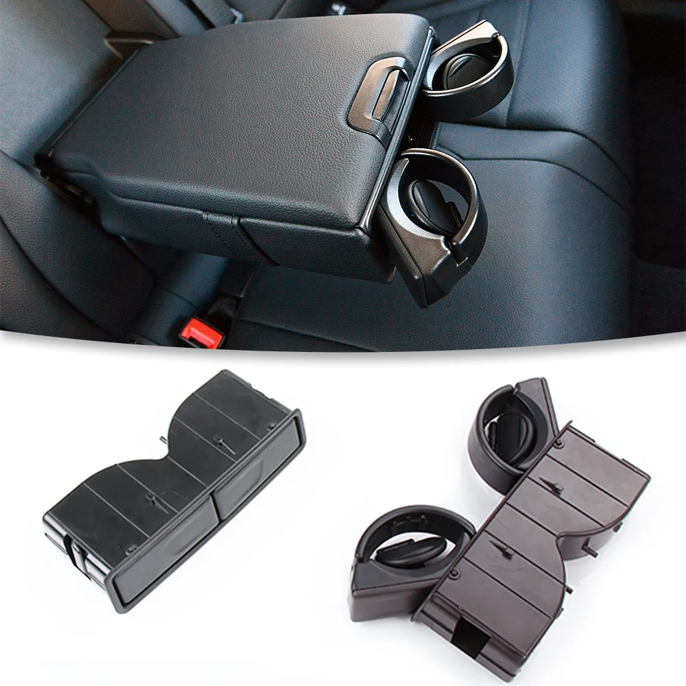 

For Mercedes Benz C GLC S GLE GLS Class W205 W253 W222 W167 Car Rear Seat Armrest Insert Drinks Water Cup Holder 0998100213