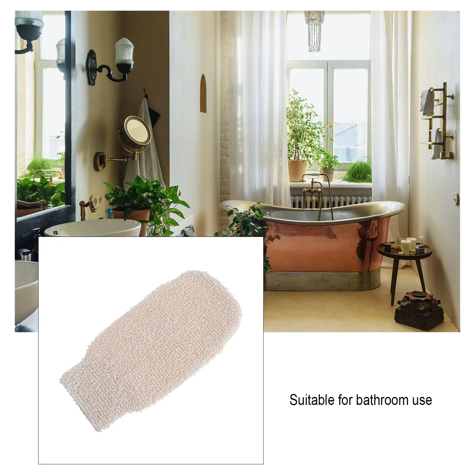 

Exfoliating For Bath Shower Deep Clean Scrubber Mitt Rejuvenating Skin Care Tool Sauna Use Bath Glove Scrubber Exfoliating Glove