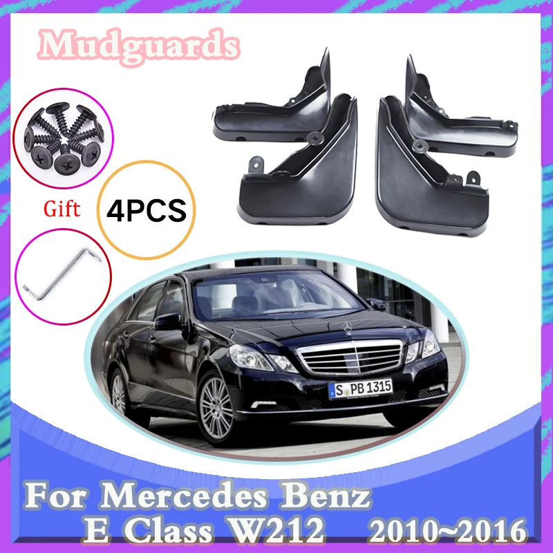 

Car Mud Flaps For Mercedes Benz E Class W212 2010~2016 2015 Mudflaps Splash Guards Muds Flap Mudguards Fender Auto Accessories