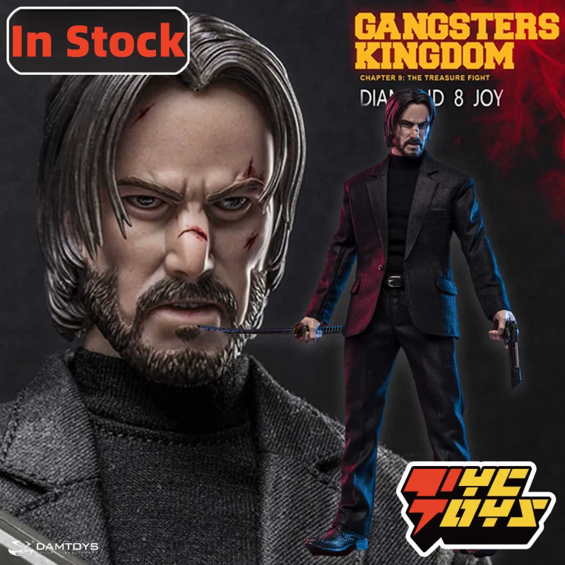 In Stock DAMTOYS GK028 1/6 Scale Male Soldier Gangsters Kingdom--- DIAMOND 8 JOY Full Set 12-inch Action Figure Model Fans Toys