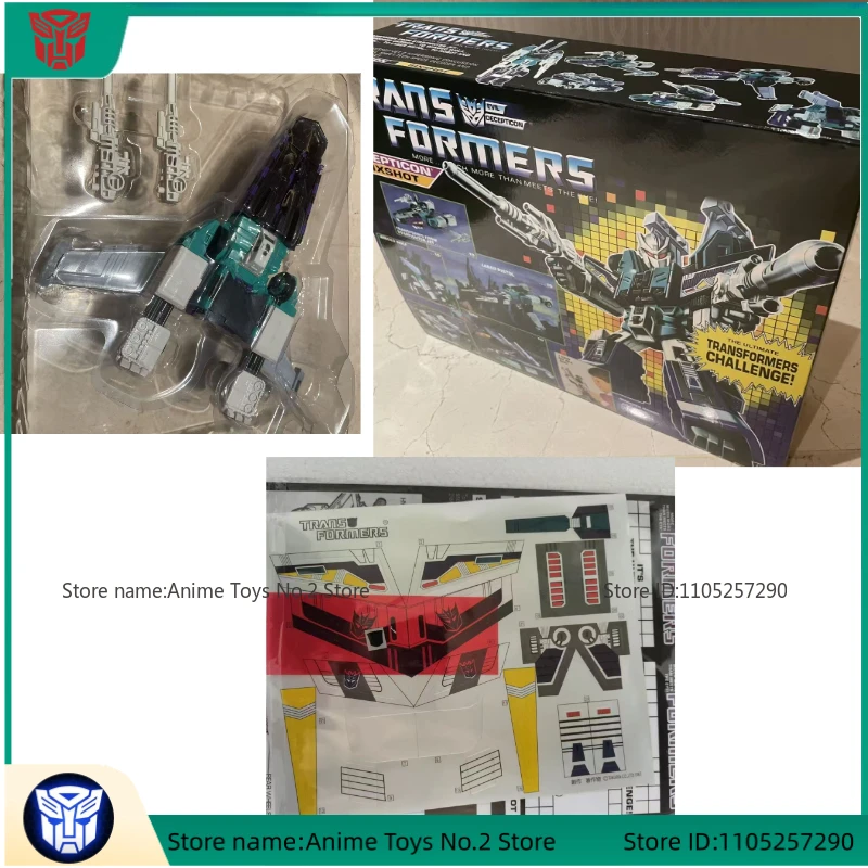 Transformerende Toy Robot Movie Studio Series G1 KO Sixshot ‌    Actiepop Verjaardagscadeau Model Collectible Originele doos Trendy cadeau