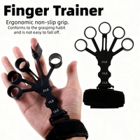 202417-Silicone 5-Finger Hand Trainer & Wrist Exerciser - Basketball Shooting Corrector for Grip Strength Enhancement