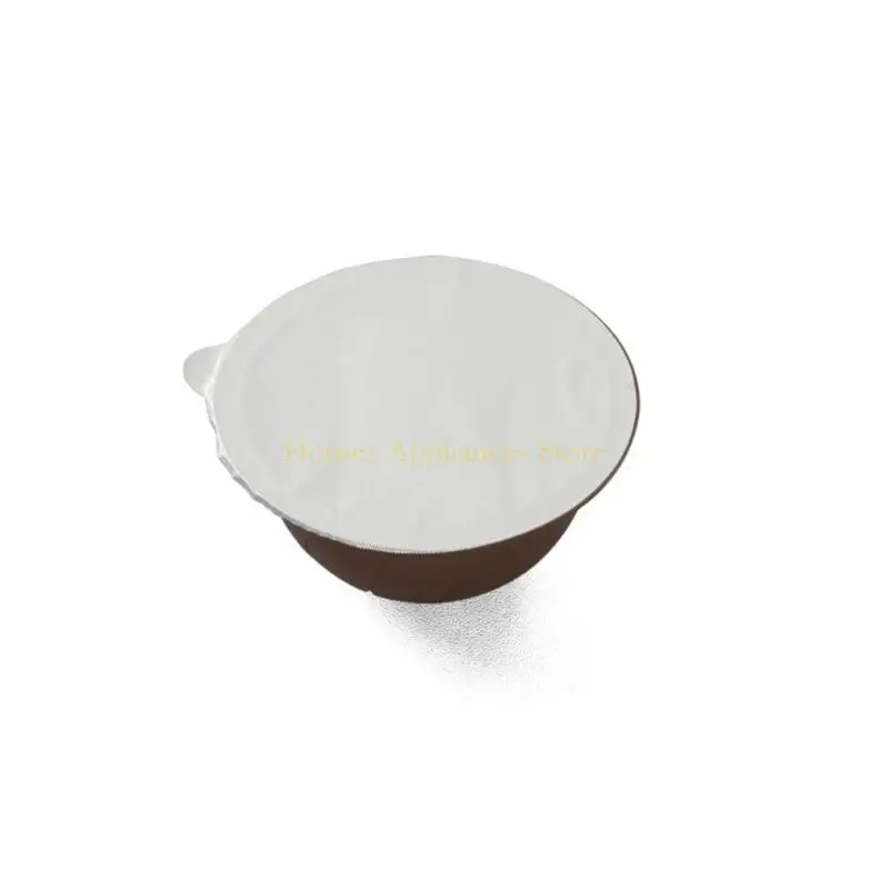 

D0AB Pack of 100 Coffee Pods Foil Seals 45mm Aluminum Lids Foil Seals Coffee Pods Foil Lids Coffee Sealers for Coffee Pods