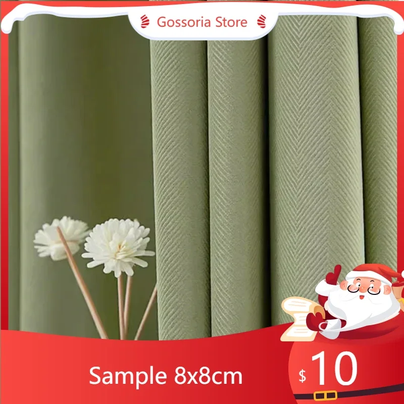 

Sample Colos Cloth Curtains Modern Style Thick Velvet Blackout Curtain Bedroom Living Dining Room Custom Home Interior Drapes