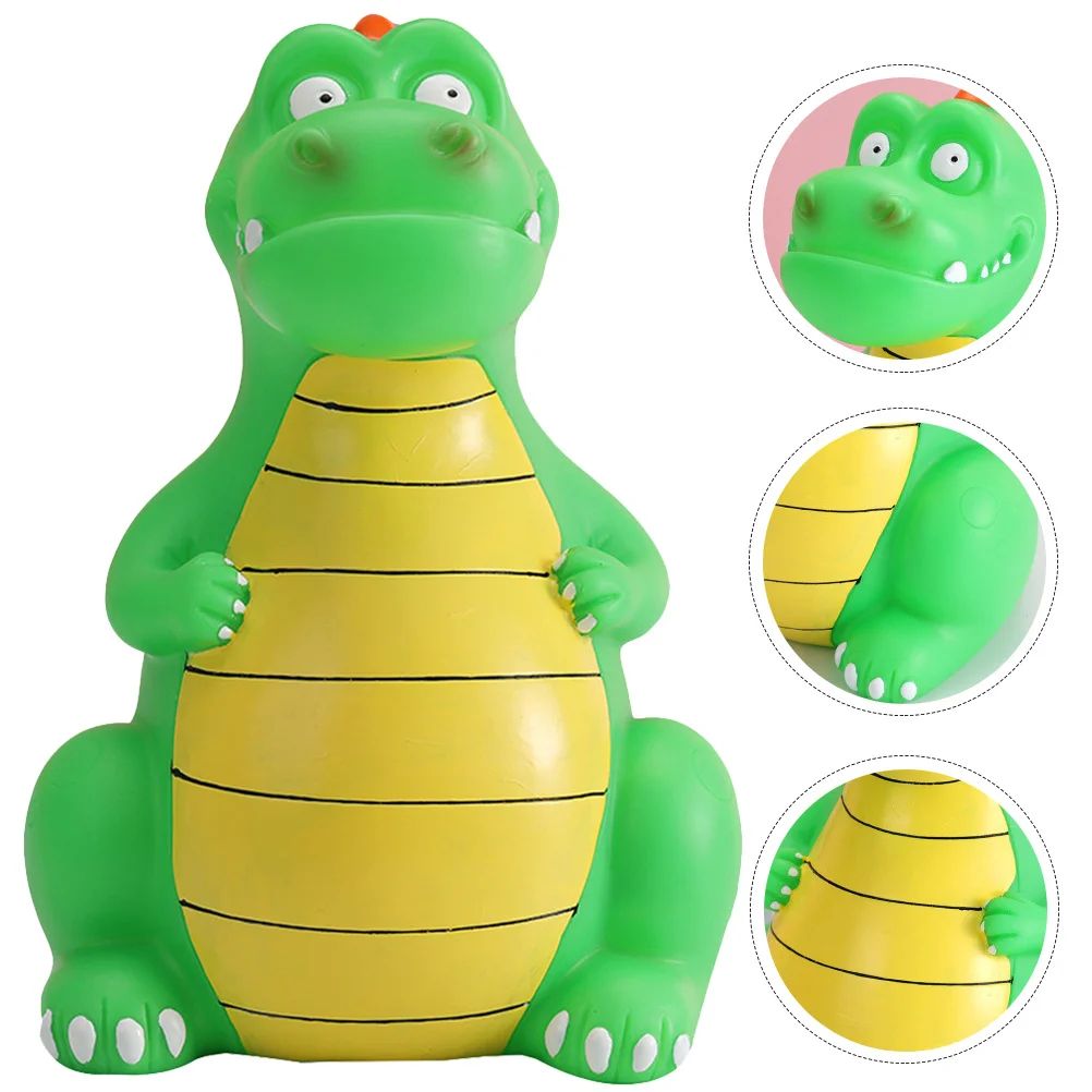 Tirelire dinosaure de dessin animé, Adorable tirelire, Pot d'argent, conteneur d'épargne pour enfants, ornement de bureau décoratif, boîte à monnaie de dessin animé