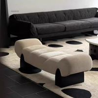 Designer High-end Bedroom Bench Simple Leisure Living Room Sofa Bench Creative Clothing Store Bench Home Bedroom Bed End Stools