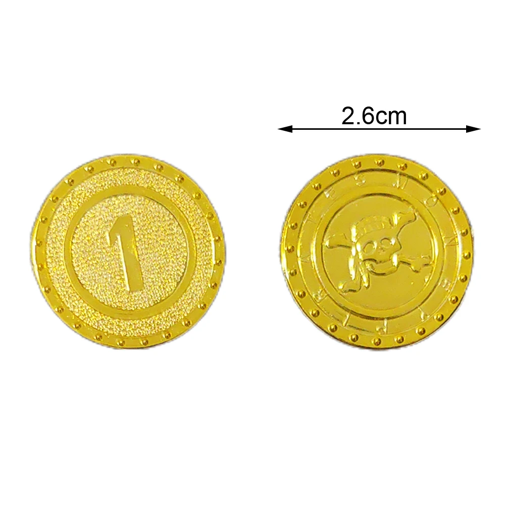30/60/90/120 Stück Piraten-Gold-Silber-Bronze-Münzen Doubloon Großpackung Gefälschte Spielgeldscheine für Cosplay-Partys, Schatztruhen-Spiele, Partys und Dekorationen