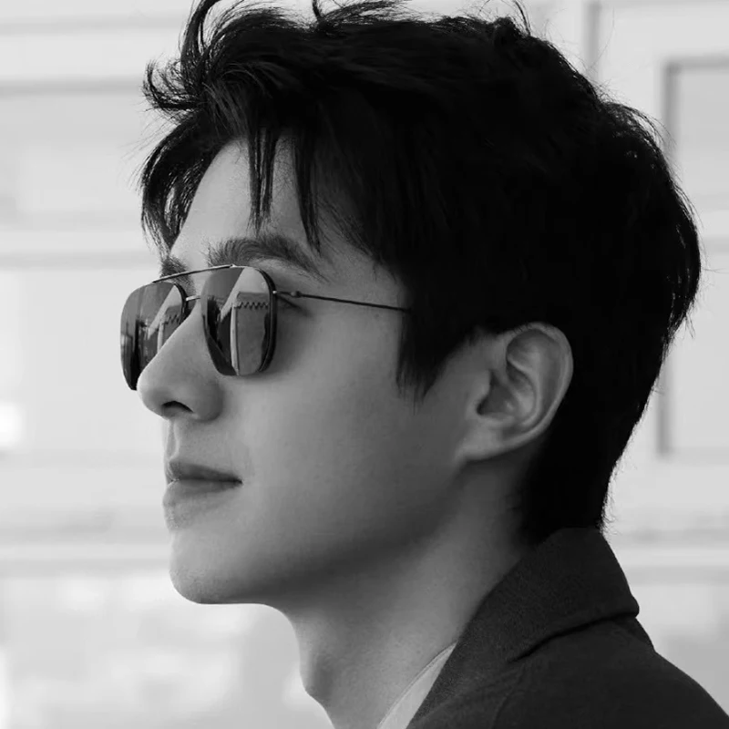 TAG Hezekiah 덴마크 디자인 선글라스 남자 8804 초경량 티타늄 선글래스 여성 2025 야외 운전 UV400 스퀘어 선글라스