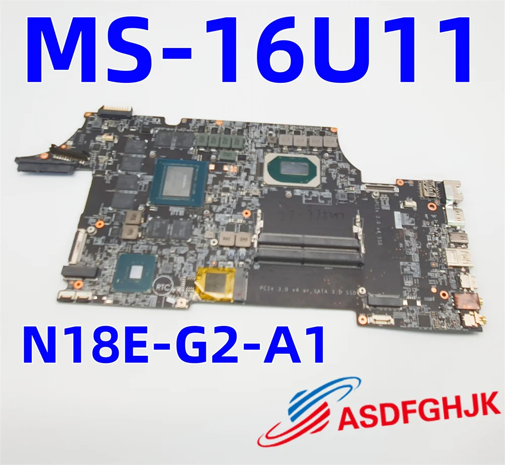 FOR MSI GE65 RAIDER 9SF MS-16U11 GP65 GL65 LAPTOP MOTHERBOARD WITH I7-9750H AND RTX2070M TEST OK