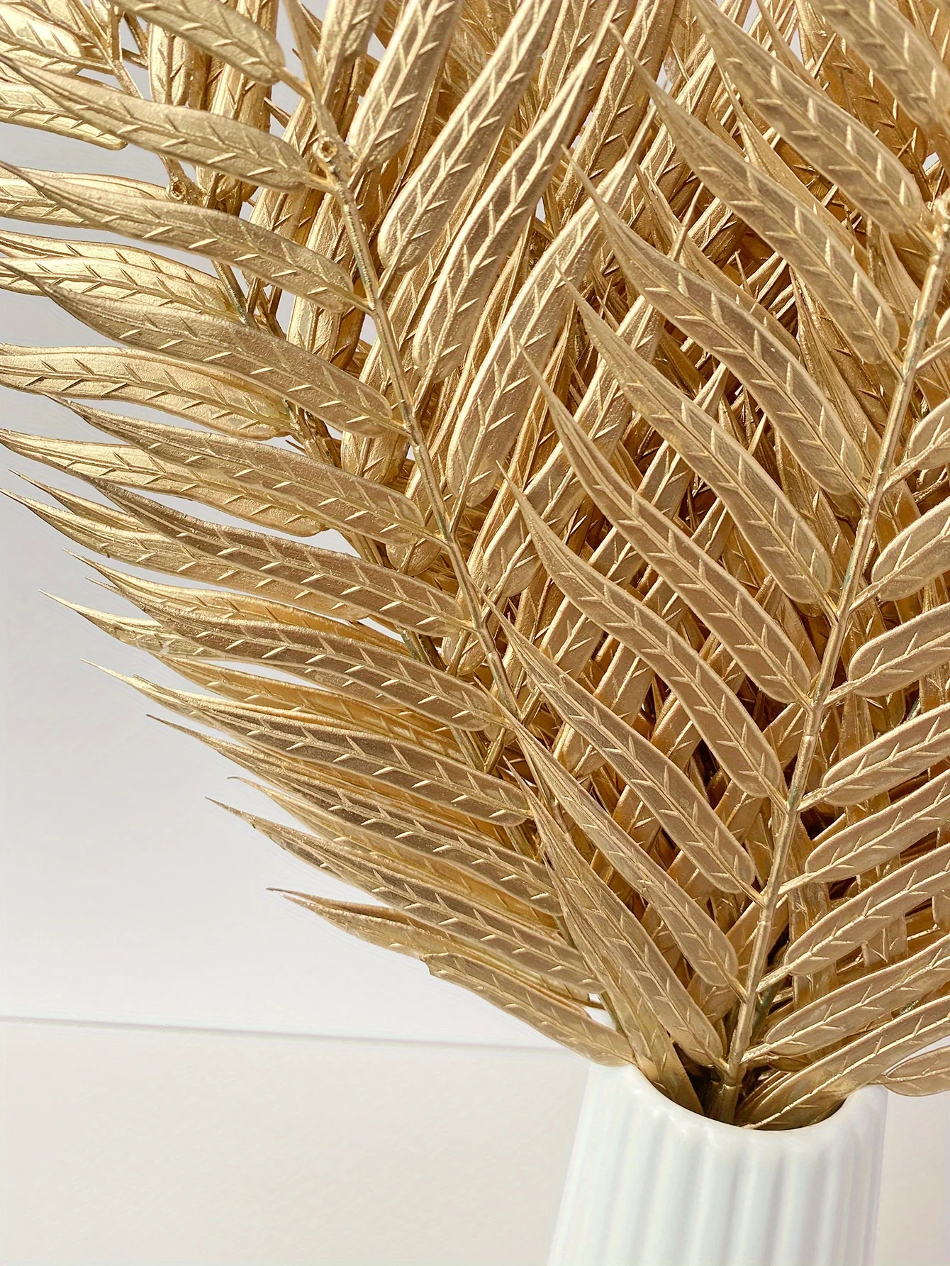 10 Stück/5 Stück goldene Weidenblätter, Simulation goldene Blätter, Hochzeits-Mittelstücke, Brautpartys, Partys, Gartendekoration, Neujahr – Detail 4
